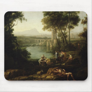 Landschaft mit dem Finden von Mosese Mousepad