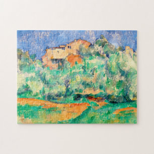 Landschaft mit einem Haus, Cezanne Puzzle