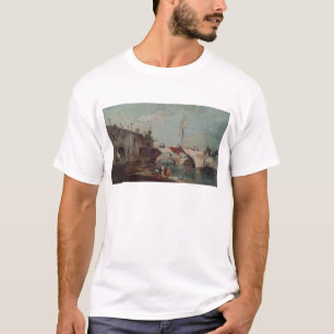 Landschaft mit einem Kanal T-Shirt