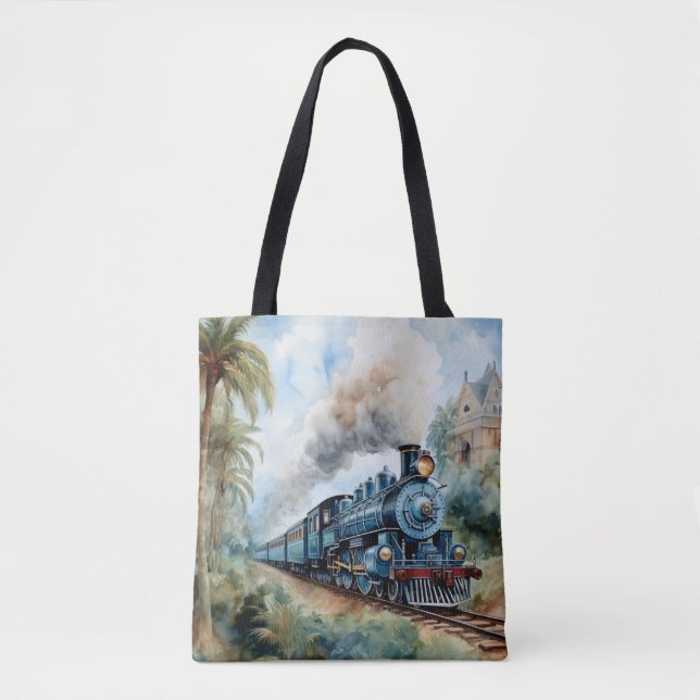 Landschaft mit einer viktorianischen Bahn (Vorderseite)