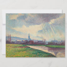 Landschaft mit Fluss (von Maximilien Luce)