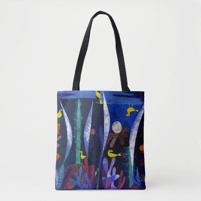 Landschaft mit gelben Vögeln, Paul Klee (Vorderseite)