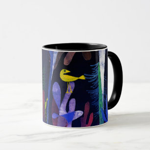 Landschaft mit gelben Vögeln, Paul Klee Tasse
