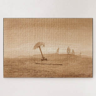 Landschaft mit Gräbern: Ein Friedrich-Meisterwerk Puzzle