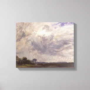 Landschaft mit Gray Windy Sky, c.1821-30 (Öl auf  Leinwanddruck