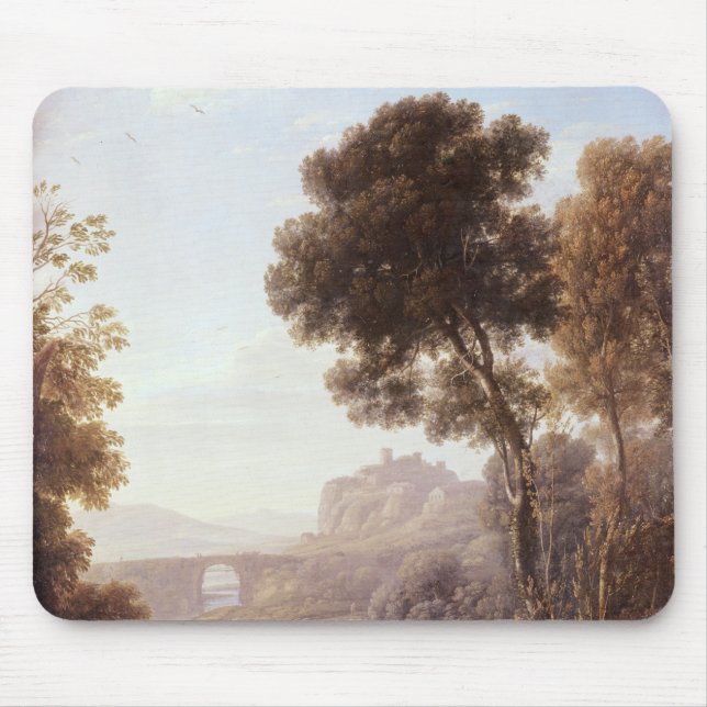 Landschaft mit Hagar und dem Engel, 1646 Mousepad (Vorne)