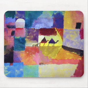 Landschaft mit Kameln, Paul Klee Mousepad