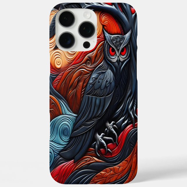 Landschaft mit lebhaften Farben in Schale und Surr Case-Mate iPhone Hülle (Rückseite)