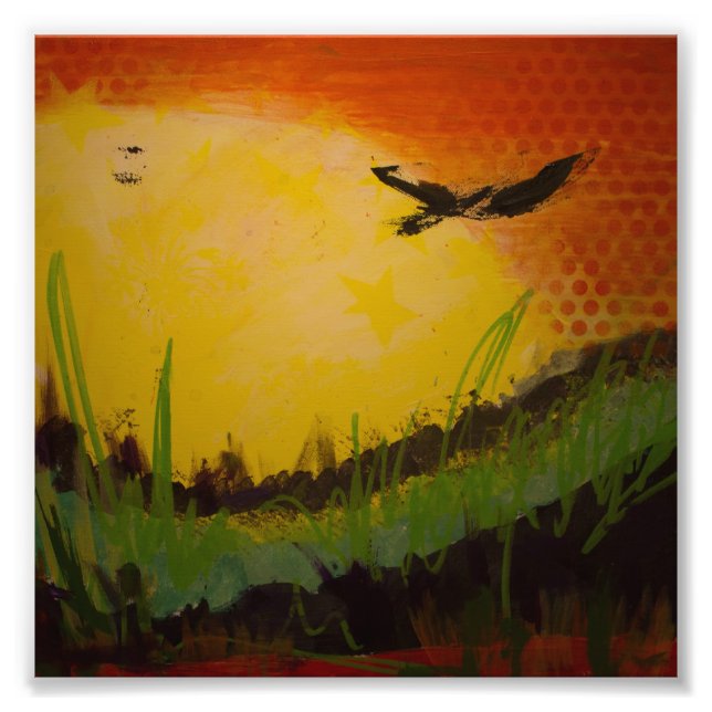Landschaft mit Liam von Liam & Mary Fotodruck (Vorne)