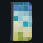 Landschaft mit mehrfarbigen Pixilated Quadraten Geldbeutel Hülle Für Das Samsung Galaxy S4<br><div class="desc">Megan Meagher schuf dieses Stück,  das eine Art verwendet,  die als digitales pixilation bekannt ist. Künstlergebrauchs-Computerprogramme,  zum ihrer Stücke zu entwerfen und zu zeichnen,  impressionistische Wiedergabe der wirkliche Welteinstellungen produzierend. Wenn Sie die abstrakte Liebe,  experimentelle Kunst dieser Druck für Sie sind!</div>