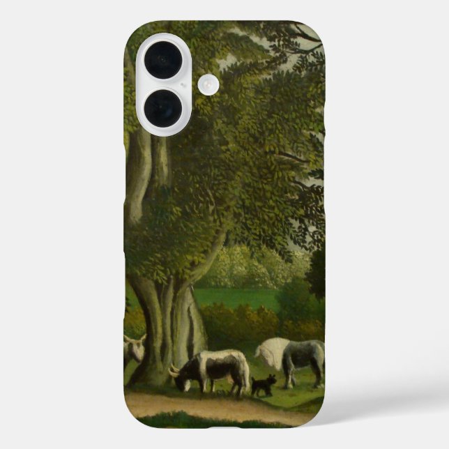 Landschaft mit Milchmädchen von Henri Rousseau Case-Mate iPhone Hülle (Rückseite)