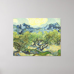 Landschaft mit Olive Vincent Willem van Gogh Leinwanddruck