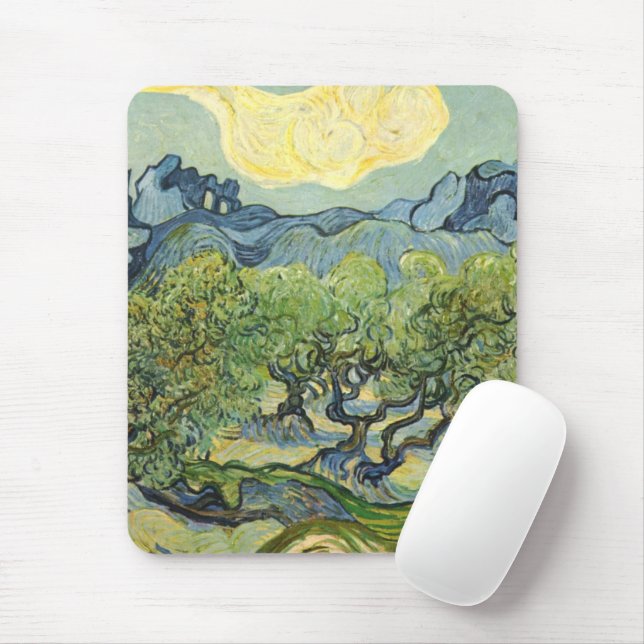 Landschaft mit Olive Vincent Willem van Gogh Mousepad (Mit Mouse)
