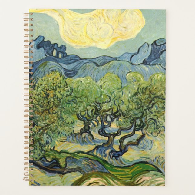 Landschaft mit Olive Vincent Willem van Gogh Planer (Vorderseite)