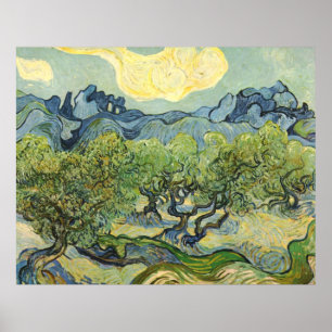 Landschaft mit Olive Vincent Willem van Gogh Poster
