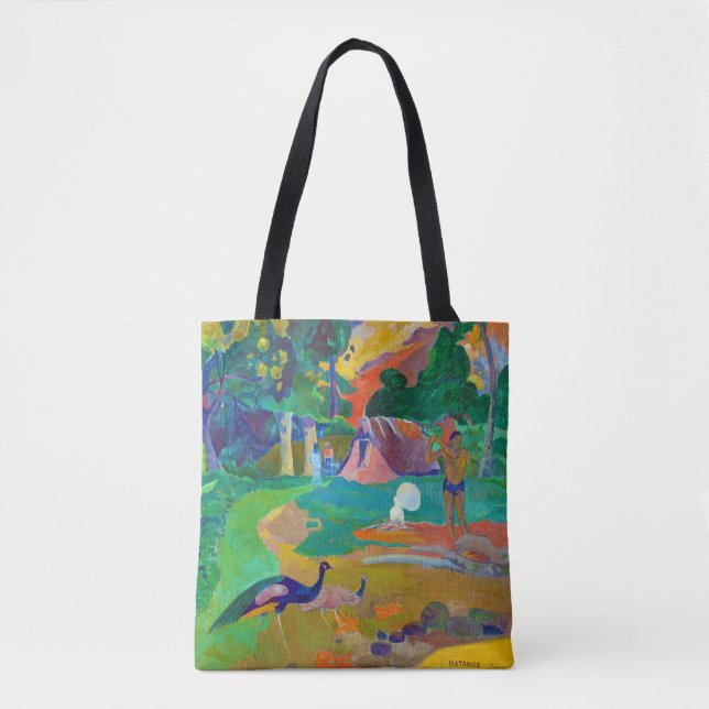 Landschaft mit Peakocks, Gauguin (Vorderseite)