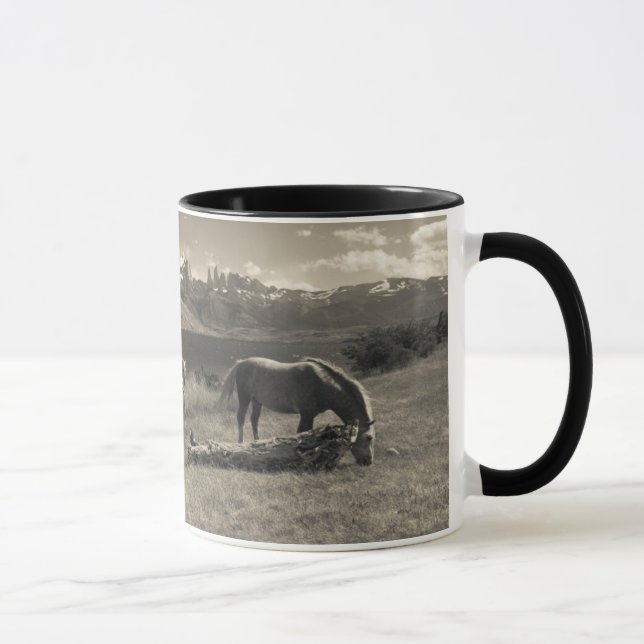 Landschaft mit Pferden Tasse (Rechts)