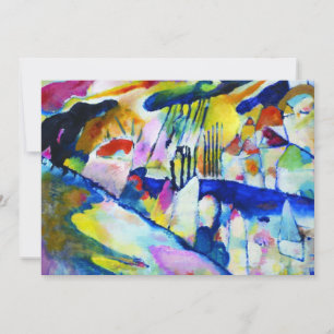 Landschaft mit Regen von Wassily Kandinsky Einladung