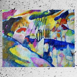 Landschaft mit Regen von Wassily Kandinsky Puzzle