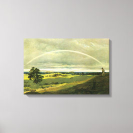 Landschaft mit Regenbogen (von Caspar David Friedr Leinwanddruck