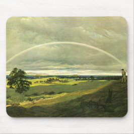 Landschaft mit Regenbogen (von Caspar David Friedr Mousepad