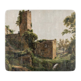 Landschaft mit Ruinen (Altes Ruiniertes Gebäude) Schneidebrett