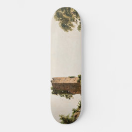 Landschaft mit Ruinen (Altes Ruiniertes Gebäude) Skateboard