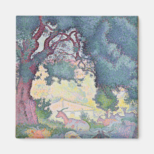 Landschaft mit Ziegen, 1895 Magnet