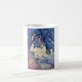 Landschaft mit Ziegen (von Henri-Edmond Cross) Kaffeetasse