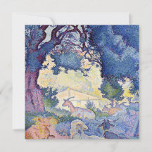Landschaft mit Ziegen (von Henri-Edmond Cross)
