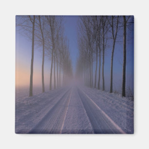 Landschaft Nähe Castagnole Piemont Italien Magnet