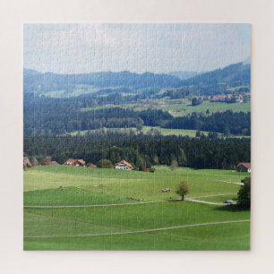 Landschaft, Natur, Bayern, Deutschland, Alpen, Rei Puzzle