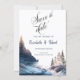 Landschaft, Natur, Save the Date Wald