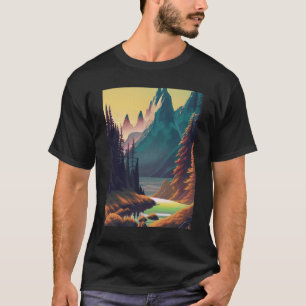 Landschaft Natur Wasser T-Shirt