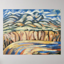 Landschaft, New Mexico von Marsden Hartley, Fine A Poster