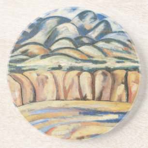 Landschaft, New Mexico von Marsden Hartley, Fine A Sandstein Untersetzer