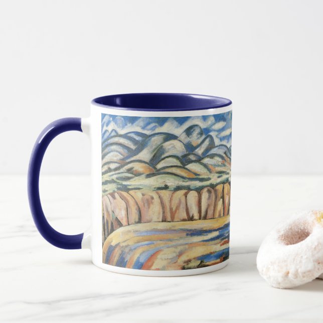 Landschaft, New Mexico von Marsden Hartley, Fine A Tasse (Mit Donut)