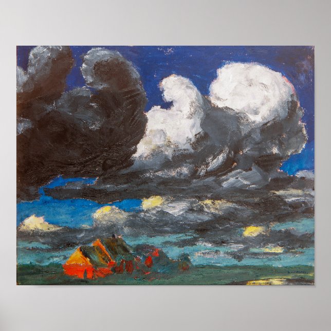 Landschaft, Nordfriesland | Emil Nolde | Poster (Vorne)