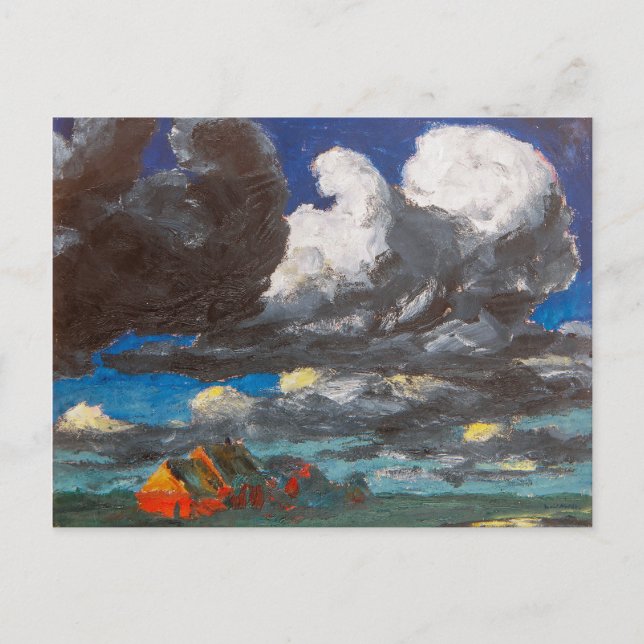 Landschaft, Nordfriesland | Emil Nolde | Postkarte (Vorderseite)