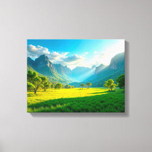 Landschaft Nr. 13, Landschaftsreihe Leinwanddruck