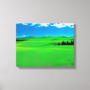 Landschaft Nr. 7, Landschaftsreihe Leinwanddruck