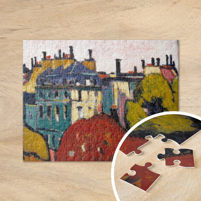 Landschaft, Paris | Henry Lyman Saően Puzzle (Von Creator hochgeladen)