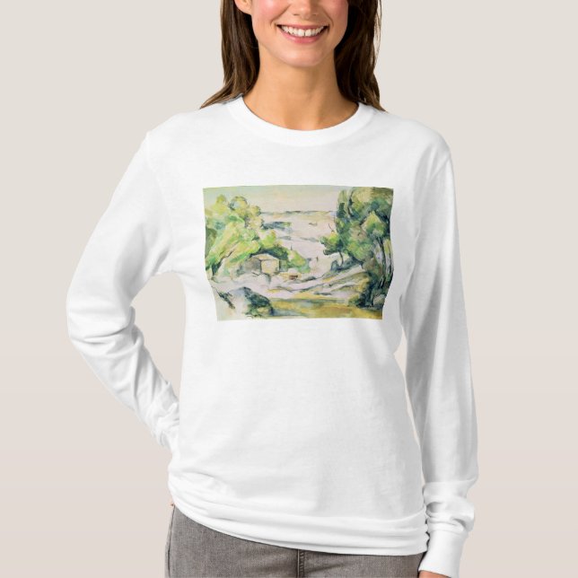 Landschaft Pauls Cezanne | in Provence T-Shirt (Vorderseite)
