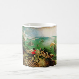 Landschaft Pieter Bruegel mit dem Fall von Ikarus Kaffeetasse