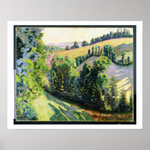 Landschaft Pontgibaud, c.1895 (Öl auf Leinwand) Poster