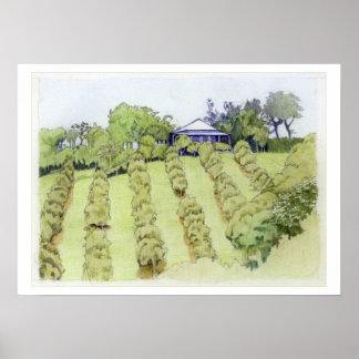 Landschaft Poster