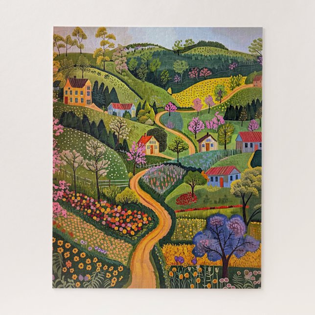 Landschaft Puzzle (Vertikal)
