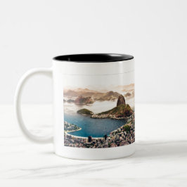 Landschaft Rio de Janeiro Zweifarbige Tasse