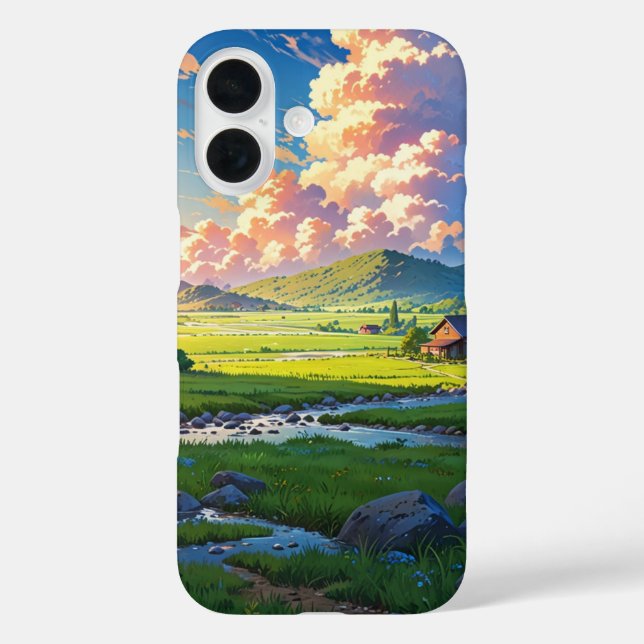 Landschaft Ruhe Case-Mate iPhone Hülle (Rückseite)