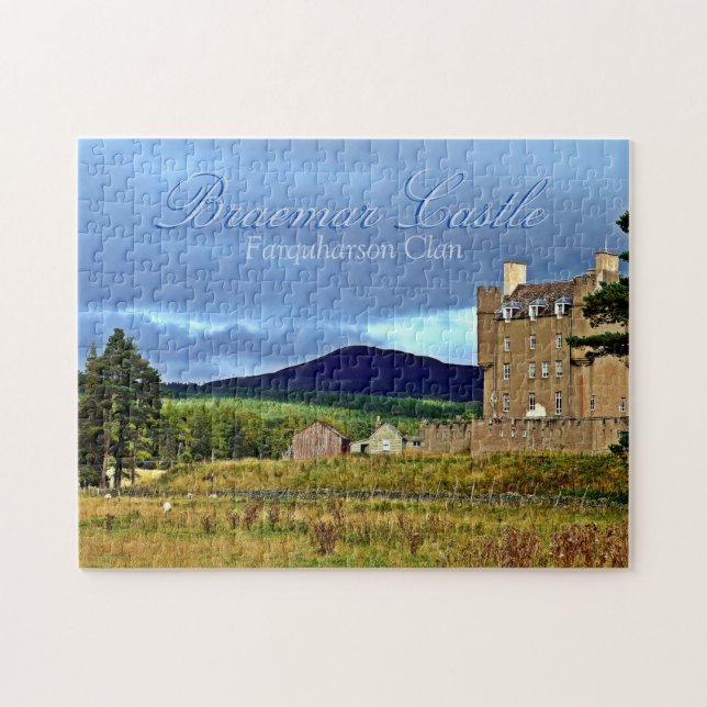 Landschaft Schottische Farquharson Clan Braemar Bu Puzzle (Horizontal)
